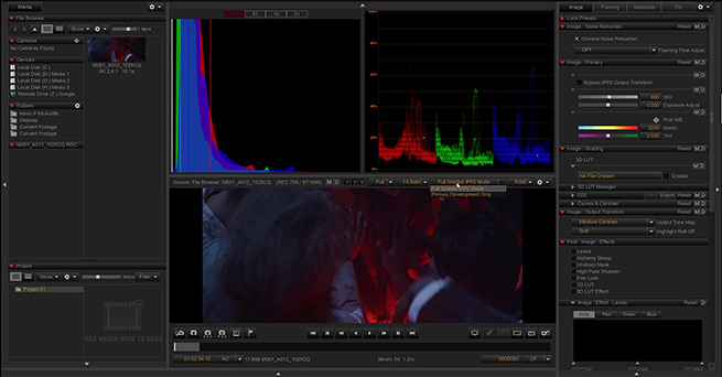 Red Color Workflow in Redcine-X & DaVinci Resolve